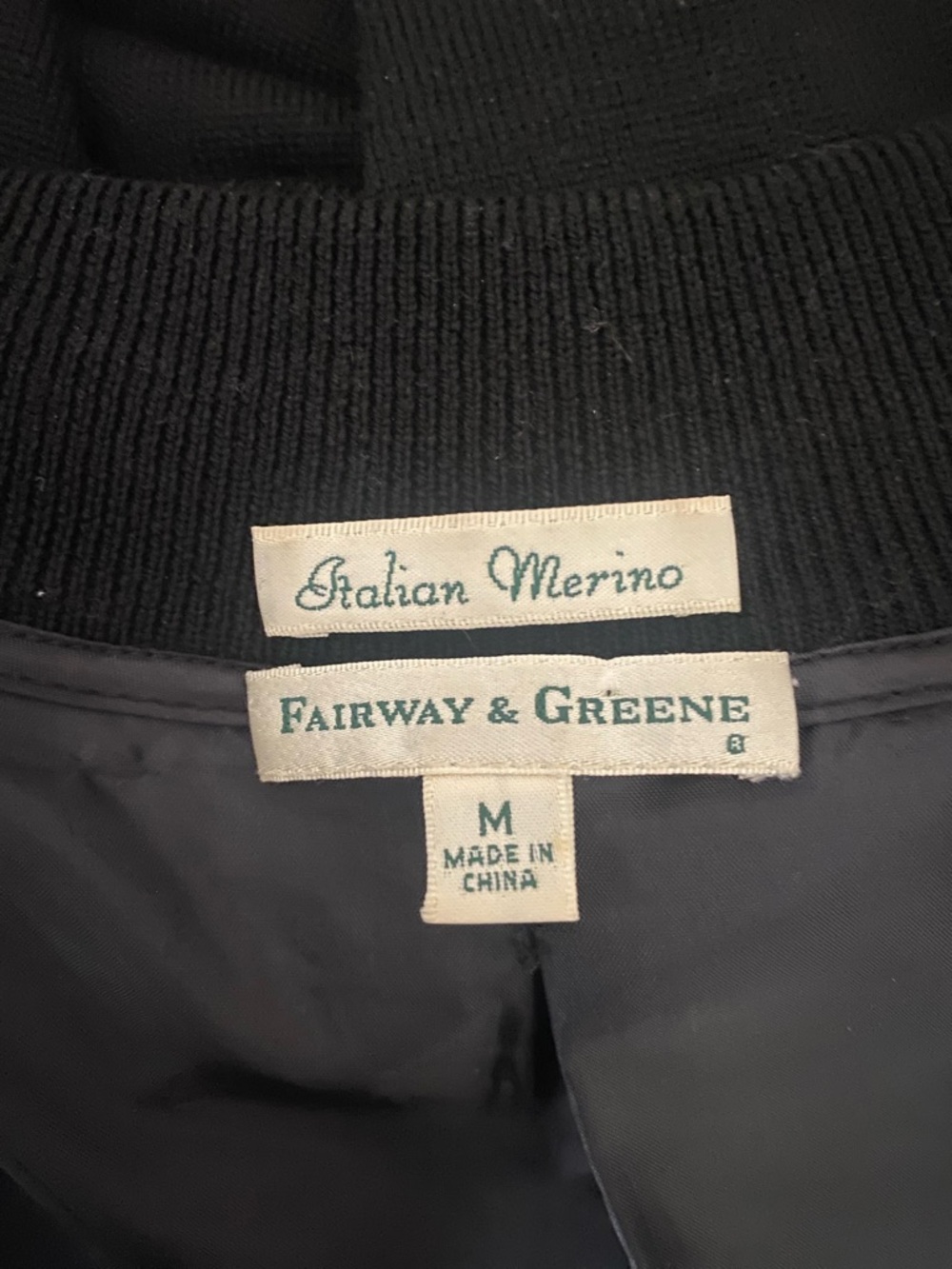 Fairway & Greene Blaire Iconic Windsweater Cardigan Ladies Golf Pteppy Grandpa - Picture 8 of 9